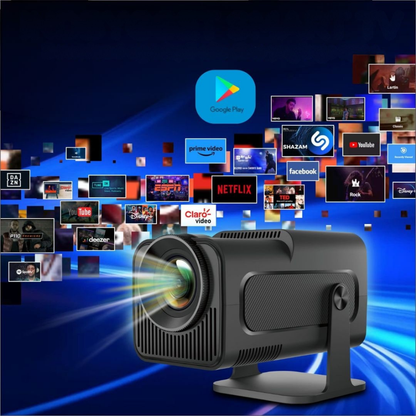 Compact WiFi Projector with Bluetooth – Adjustable Angle for Home Use