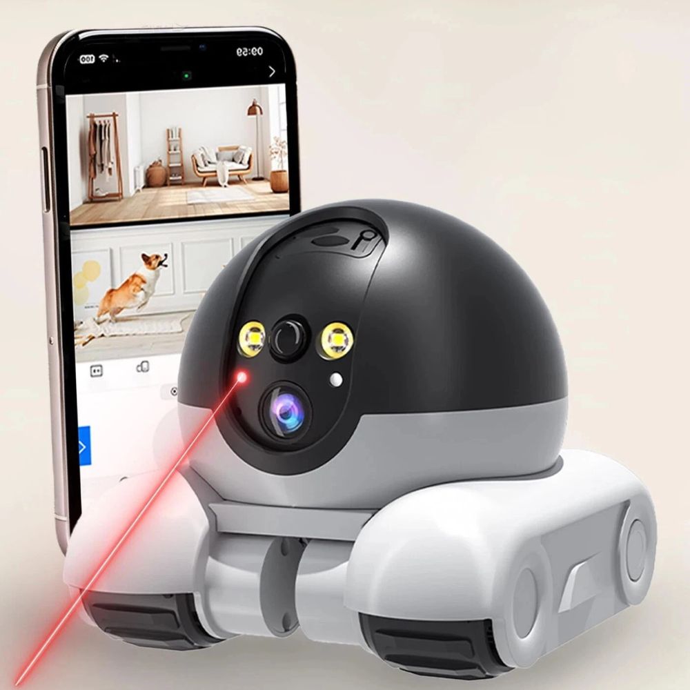 1080P HD Pet Camera for Real-Time Monitoring with Mobile Control
