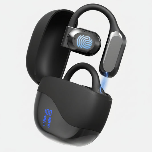 Wireless Bluetooth Earbuds with Type C Charging for Real-Time Translation