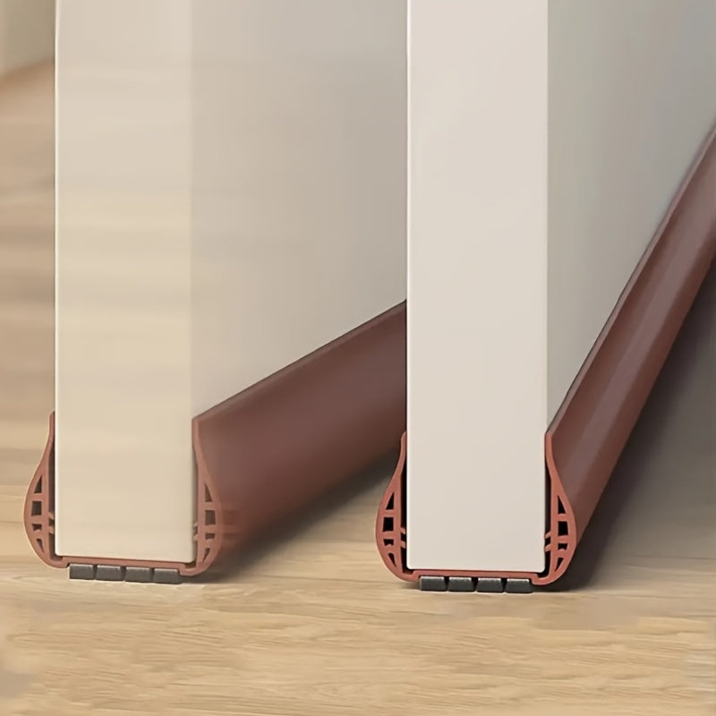 Adjustable Door Draft Stopper for Insulation and Soundproofing – No Tools Needed for Easy Installation