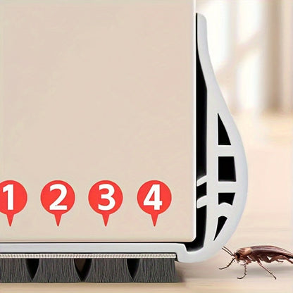 Adjustable Door Draft Stopper with Insulation for Year-Round Use