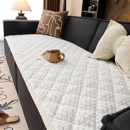 Non-Slip Sofa Protector in Knit Fabric