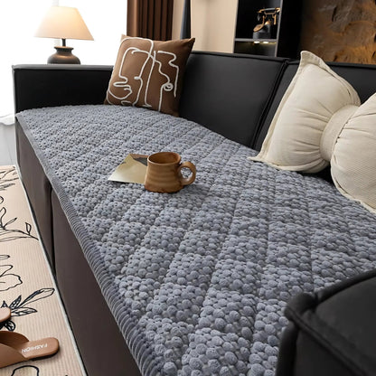 Non-Slip Sofa Protector in Knit Fabric