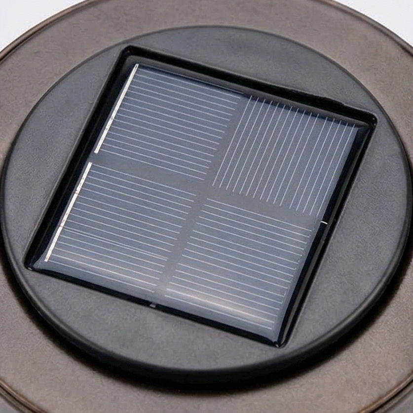 Colorful Solar Lantern with Sunflower Design and Projected Patterns for Garden Atmosphere