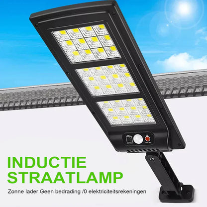 LED Solar Motion Sensor Light with Remote Control – Wireless Outdoor Safety