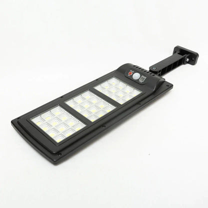 LED Solar Motion Sensor Light with Remote Control – Wireless Outdoor Safety