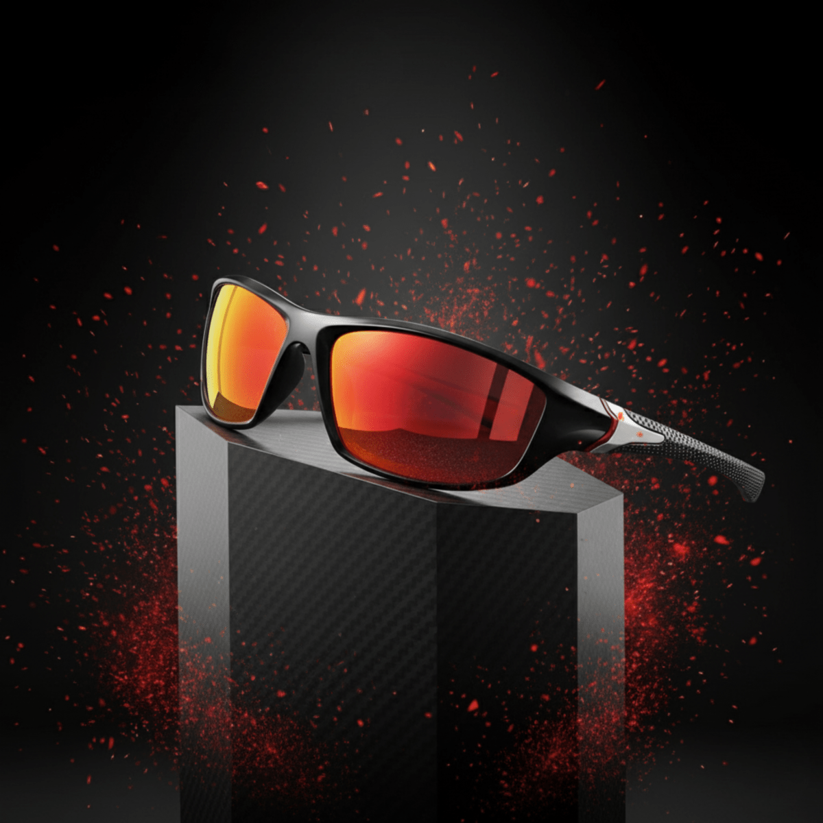 Polarized Sport Sunglasses with UV400 Protection – Lightweight Comfort Design