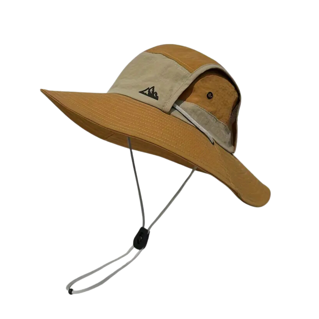 Lightweight Travel Sun Hat with UPF 50+ Protection and Breathable Mesh