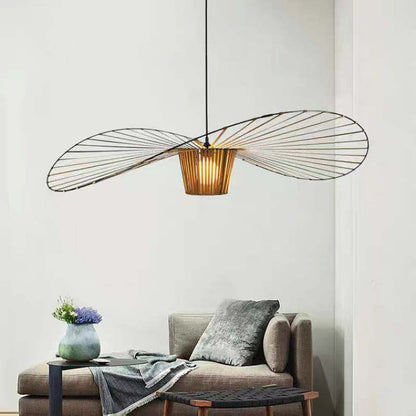 Contemporary LED Hanging Light Fixture for Industrial Spaces