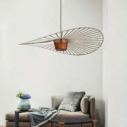 Contemporary LED Hanging Light Fixture for Industrial Spaces