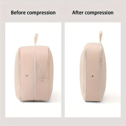 Compression Storage Bags for Clothes & Bedding with Zip Closure – Space-Saving Design