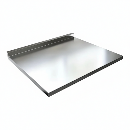 Non-Slip Base Stainless Steel Chopping Board | Sturdy Design for Safe Food Prep