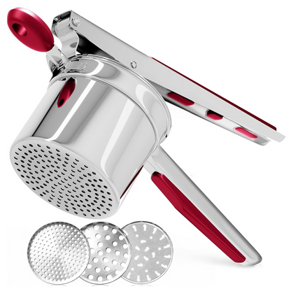 Large Capacity Stainless Steel Potato Ricer for Easy Mashed Potatoes
