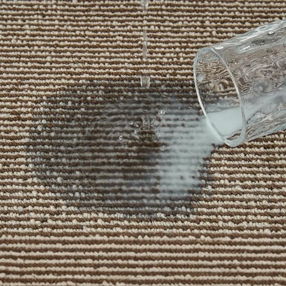 Two-Colored Knitted Kitchen Rug