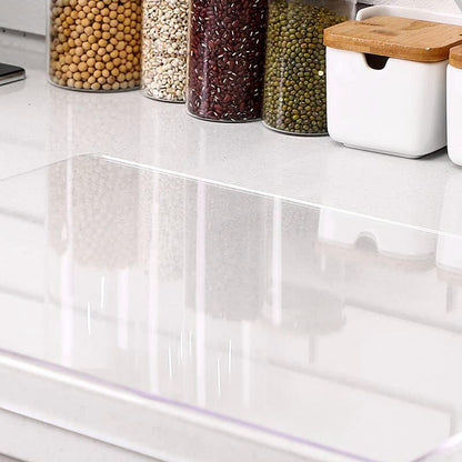 Transparent Anti-Slip Kitchen Cutting Board – Stylish Acrylic for Safe Chopping and Serving