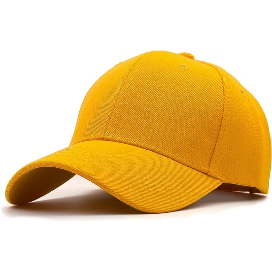 Comfortable Structured Design Adjustable Baseball Cap - Stylish Look