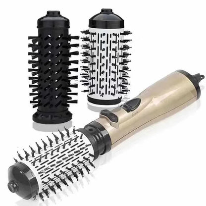 3-in-1 Rotating Hair Dryer and Styler – Adjustable Temperature for Curls