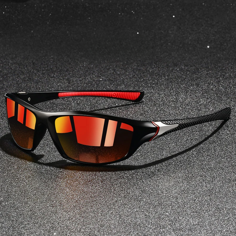 Lightweight Metal Frame Sunglasses – Polarized with UV400 Protection for Outdoor Use