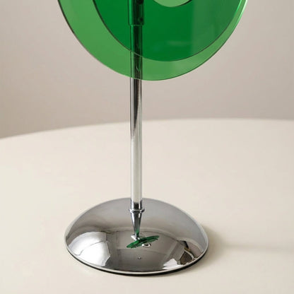 Compact USB-Powered Table Lamp with Sunset Projection for Relaxation