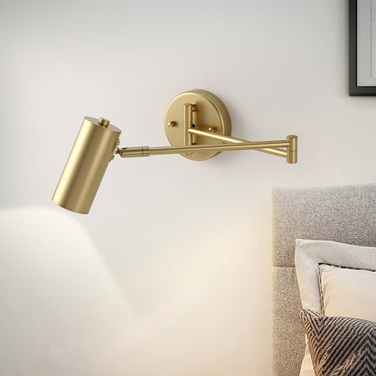Adjustable Arm LED Wall Light in Minimalist Design