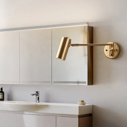 Adjustable Arm LED Wall Light in Minimalist Design
