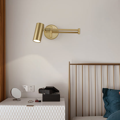 Adjustable Arm LED Wall Light in Minimalist Design