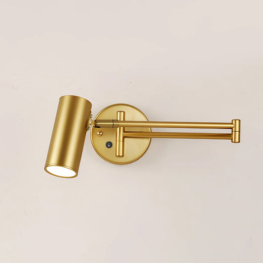 Adjustable Arm LED Wall Light in Minimalist Design
