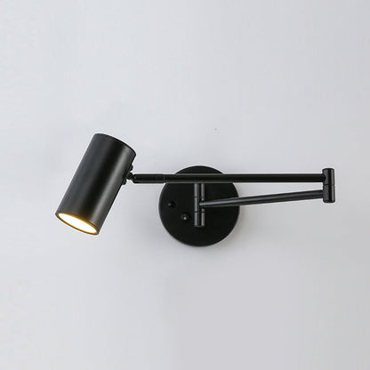 Adjustable Arm LED Wall Light in Minimalist Design