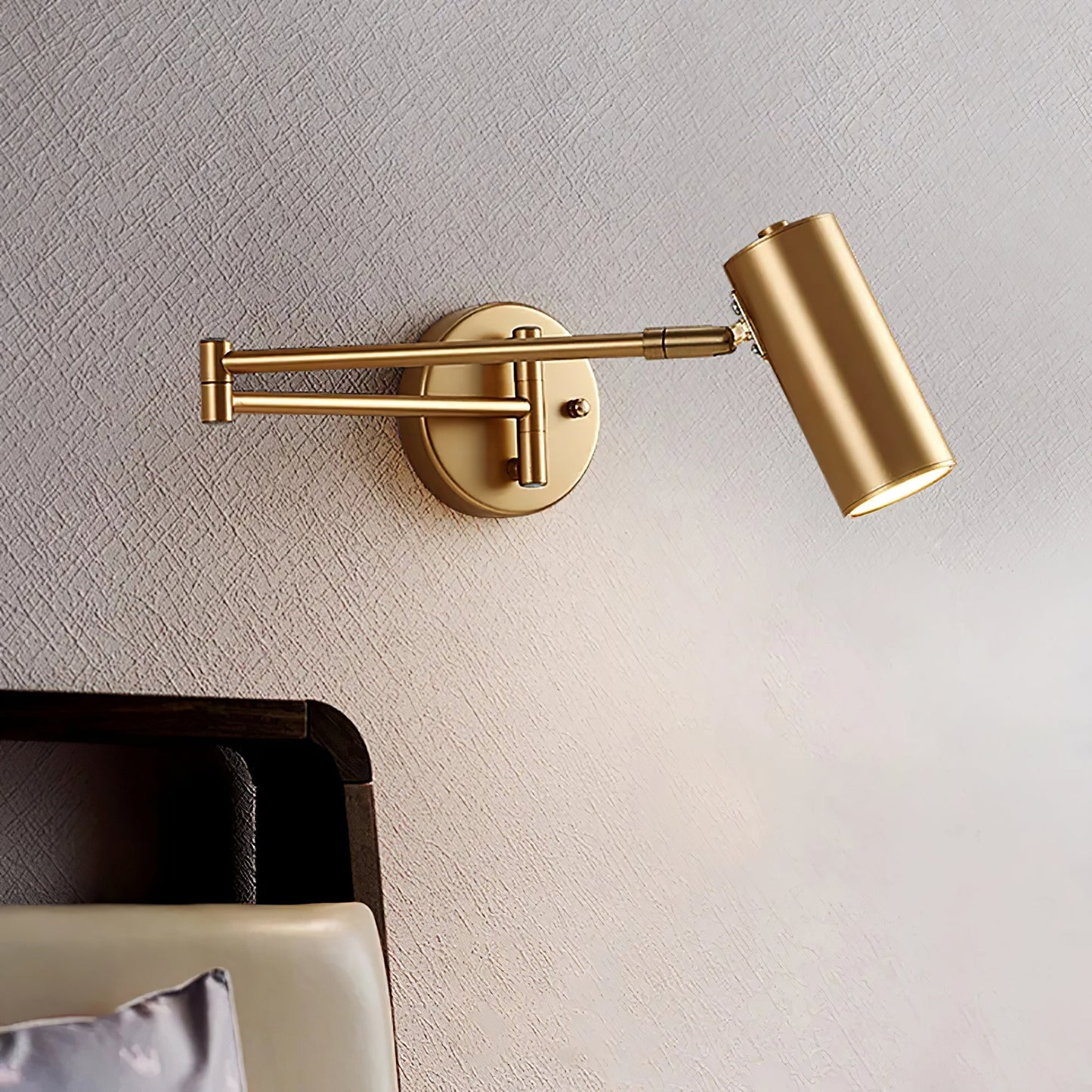 Adjustable Arm LED Wall Light in Minimalist Design