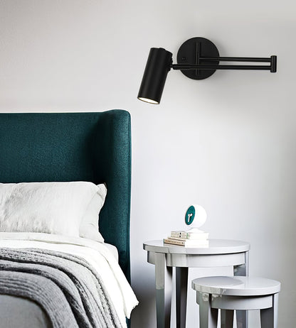 Adjustable Arm LED Wall Light in Minimalist Design