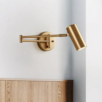 Adjustable Arm LED Wall Light in Minimalist Design