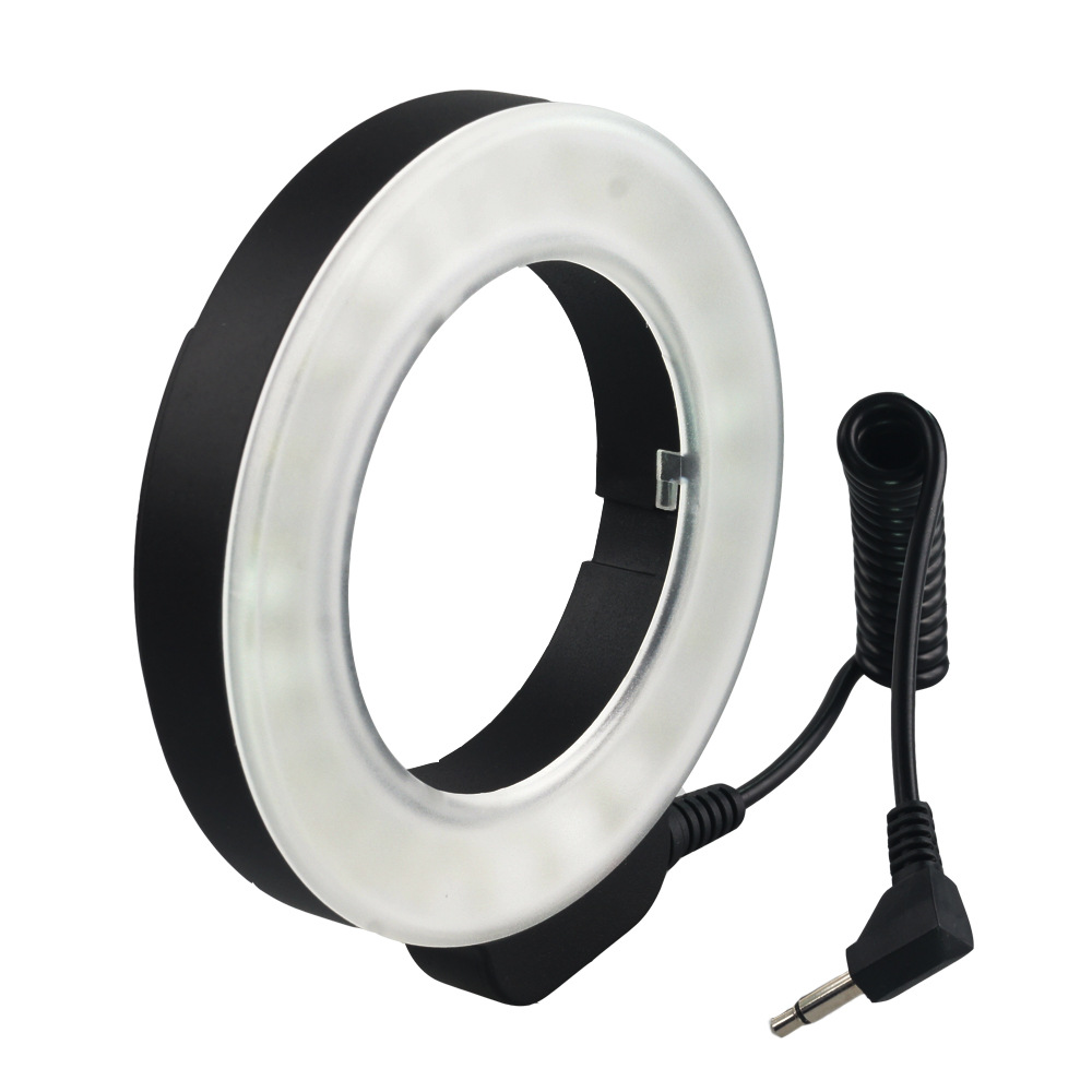 Illuminating Photo Ring Light with 48 LED Beads & 6 Adapters
