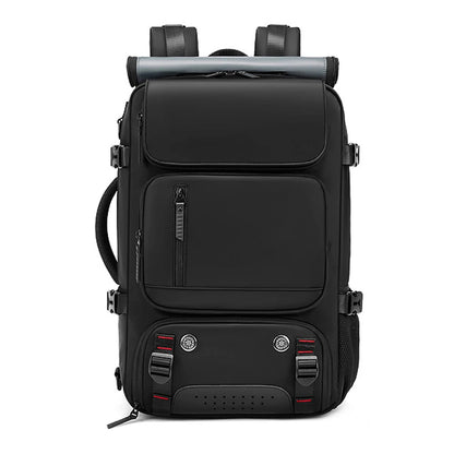 Waterproof Travel Backpack with USB Port & Shoe Storage for Organized Trips