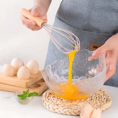 Premium Silicone Cooking Utensil Set with Bamboo Grip - 12 Pieces