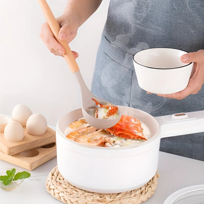 Premium Silicone Cooking Utensil Set with Bamboo Grip - 12 Pieces