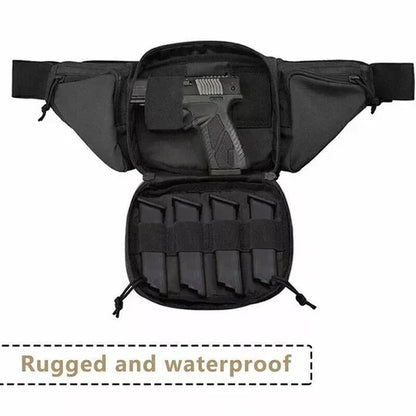 Covert Carry Waist Pack for Secure Firearm Access