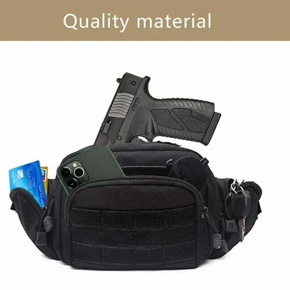 Covert Carry Waist Pack for Secure Firearm Access