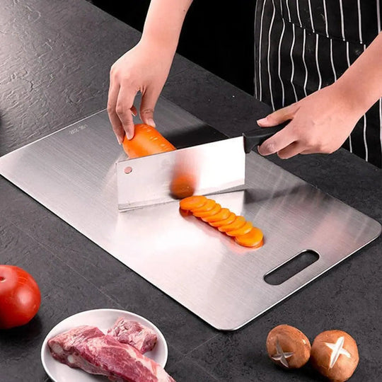 Titanium Chef's Chopping Board - Dual-Sided with Superior Strength