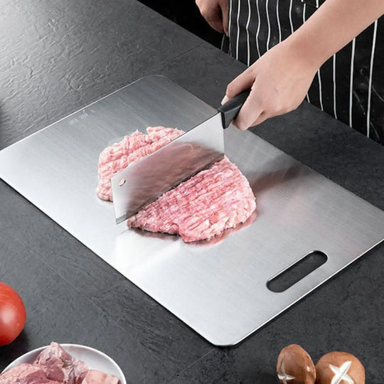 Titanium Chef's Chopping Board - Dual-Sided with Superior Strength