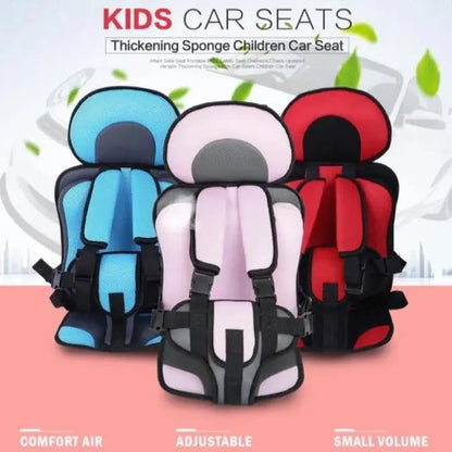 Portable Child Car Seat for Travel - 5-Point Harness & Foldable Design
