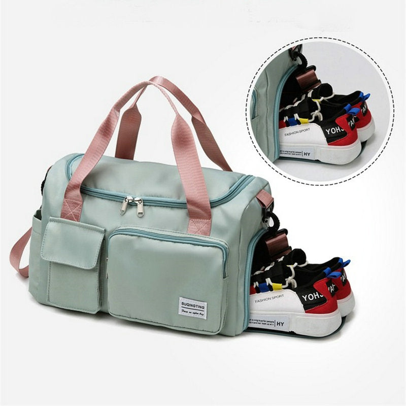 Waterproof Gym Duffel Bag for Travel | Multi-Pocket Organizer