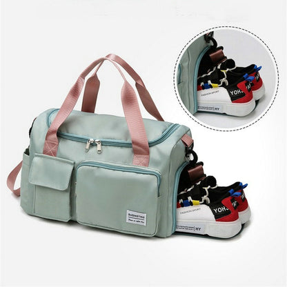 Waterproof Gym Duffel Bag for Travel | Multi-Pocket Organizer
