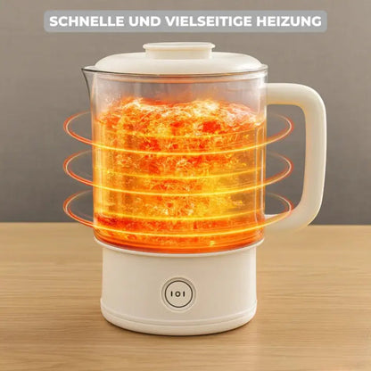 Compact Electric Travel Kettle with Foldable Design for Hot Water