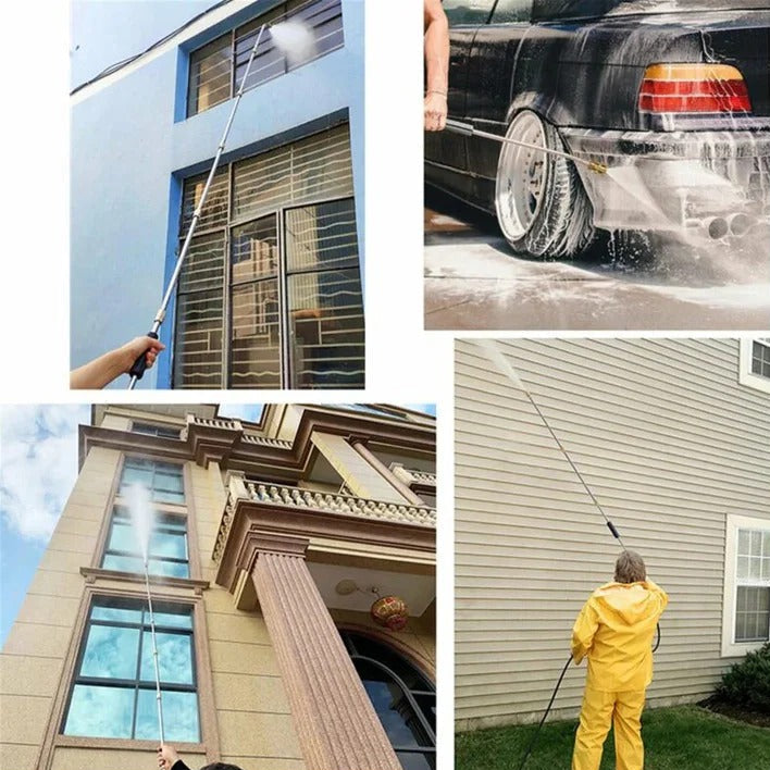 High-Pressure Washer Wand Kit with 5 Nozzle Tips for Easy Outdoor Cleaning