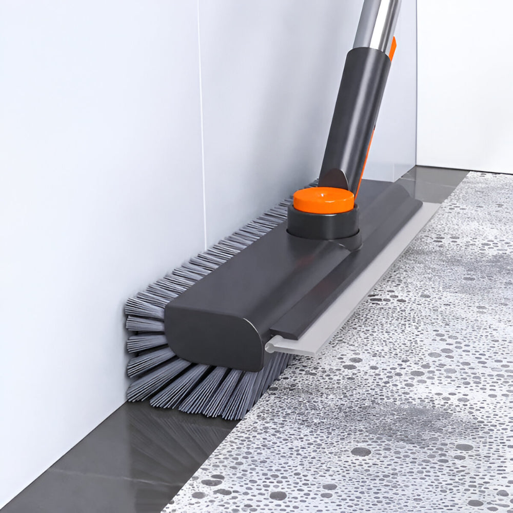 Heavy-Duty Floor Scrub Brush with Long Handle for Easy Cleaning