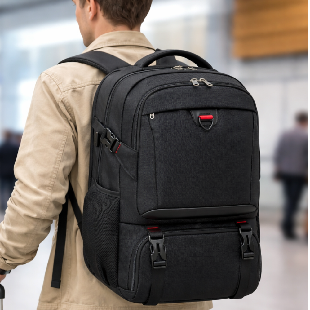 Spacious Travel Backpack with Insulated Section | Organizer for Work and Study