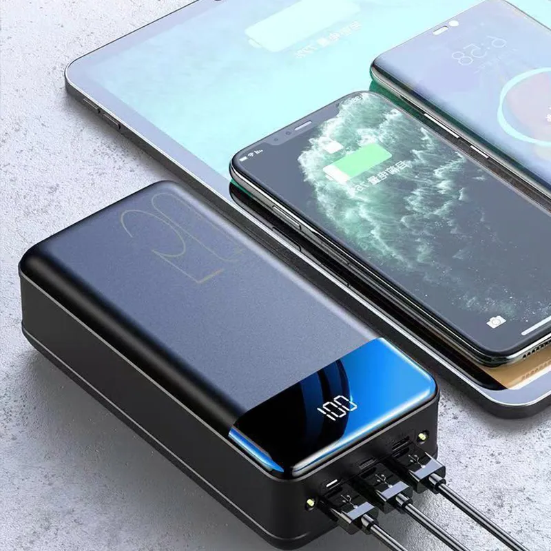 Portable Power Bank 100,000mAh with Fast Charging Ports for Travel