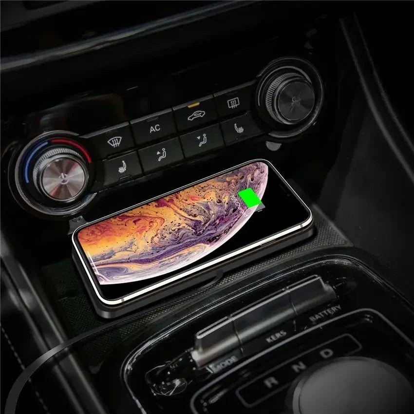 15W Fast Wireless Charger - Ultra-Slim Charging Pad for Easy Use