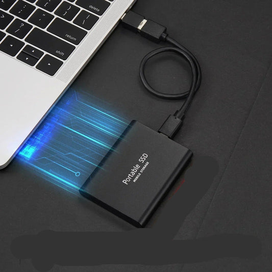 128GB External SSD - Compact Storage with High-Speed Data Transfer