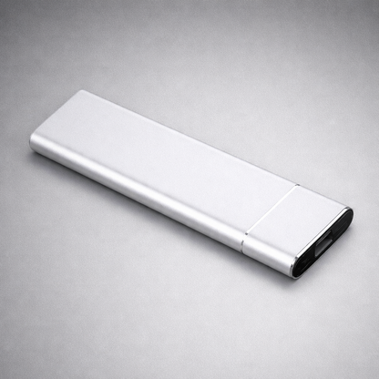 500GB Portable External Hard Drive – USB-C Connection for Lightweight Storage